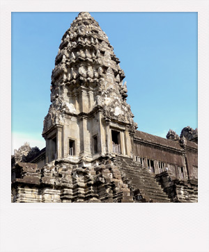 Temple d'Angkor Wat au Cambodge.