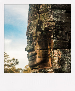 Le Bayon au Cambodge.