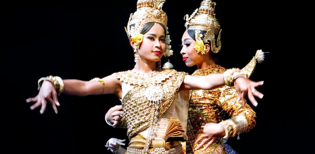 Danseuses Apsara cambodgiennes.