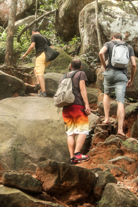 Trek au Cambodge.