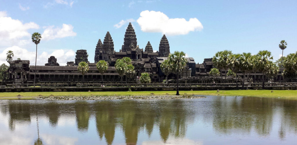 Le temple Angkor Wat au Cambodge.