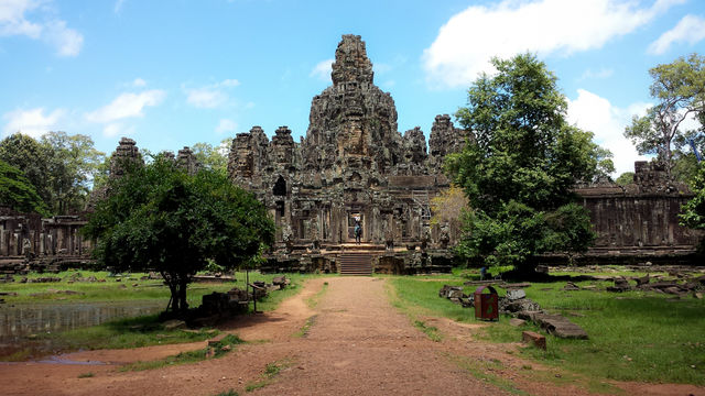 Le Bayon à Angkor au Cambodge.