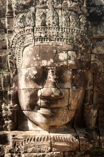 Le Bayon à Angkor au Cambodge.