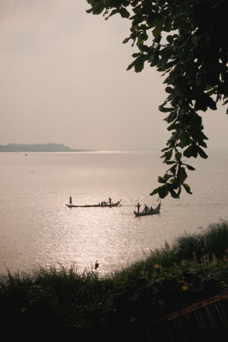 Tonlé Sap au Cambodge.