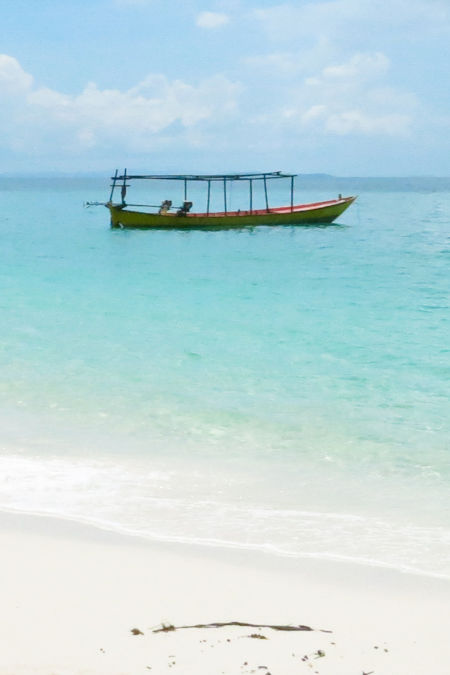 Plage paradisiaque au Cambodge.