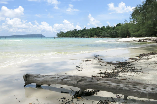 Plages paradisiaques au Cambodge.