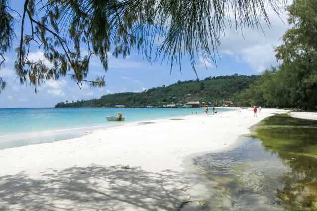 Plages paradisiaques au Cambodge.