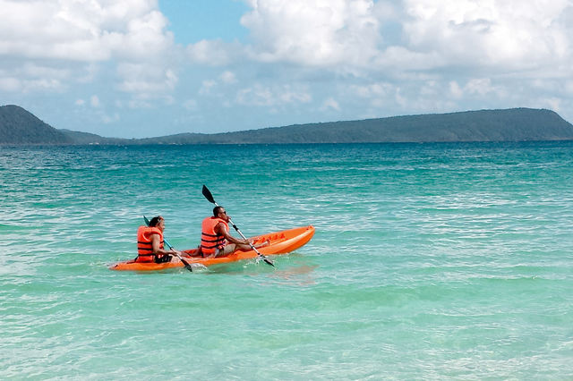 Plages paradisiaques au Cambodge.