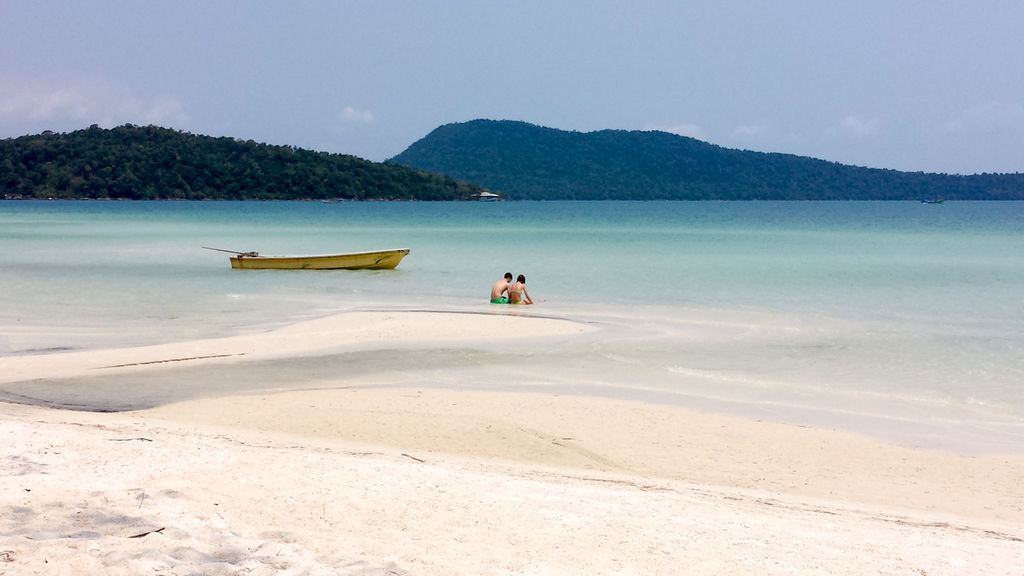 Plages paradisiaques au Cambodge.