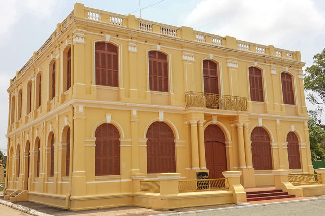 Musée de Kampot au Cambodge.