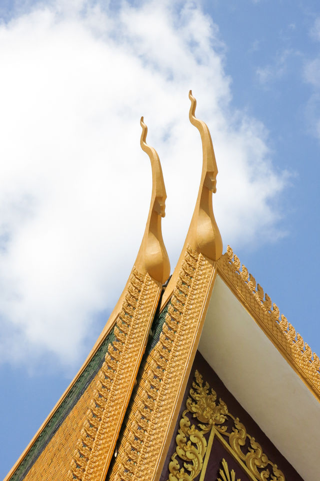 Palais royal du Cambodge à Phnom Penh.