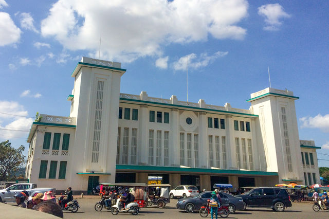 Gare de Phnom Penh au Cambodge.