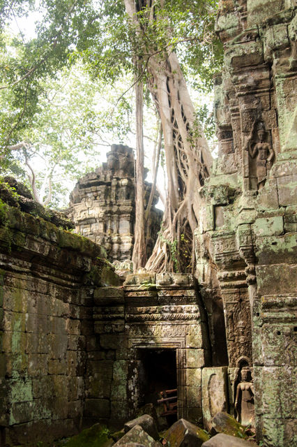 Le Ta Prohm à Angkor au Cambodge.