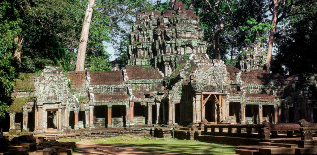 Le Ta Prohm à Angkor au Cambodge.