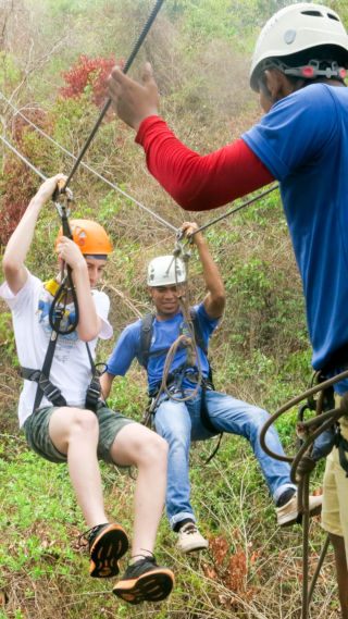 Accrobranche au Cambodge